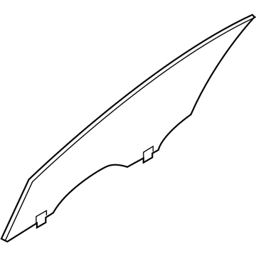 80300-6HL0A Infiniti Glass Assy-Front Door Window,RH Illustration 1 of 1