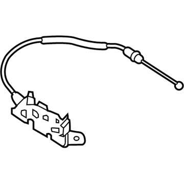 65603-5NA0A Infiniti Bell Crank-Hood Lock Illustration 1 of 1