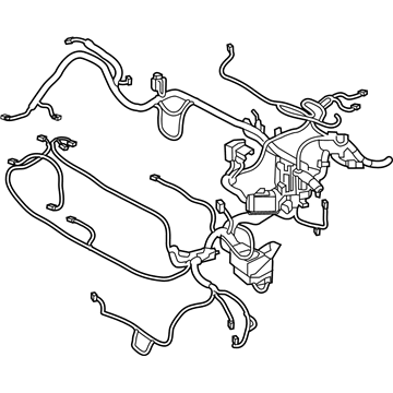 24C00-5NA0A Infiniti Engine Room Harness Illustration 1 of 1