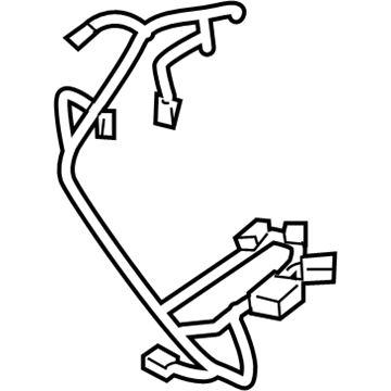 Infiniti 87019-6JB0A Front Seat Harness 87019-6JB0A Infiniti Front Seat Harness Illustration 1 of 1