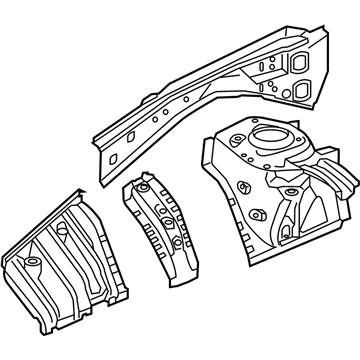 Infiniti F4121-5NAMA Housing Assy-Front Strut,LH F4121-5NAMA Infiniti Housing Assy-Front Strut,LH Illustration 1 of 1