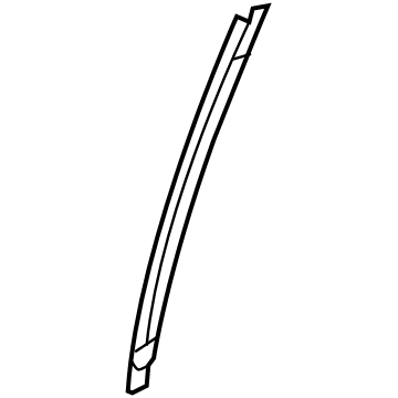 82217-5NA0A Infiniti Sash Assy-Rear Door,Rear LH Illustration 1 of 1