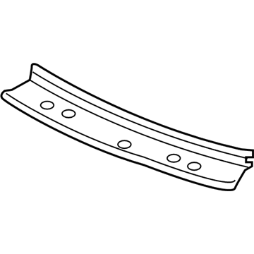 G3210-5NAMB Infiniti Front Roof Rail Illustration 1 of 1