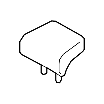 86460-5NB0A Infiniti Rear Seat Headrest Assembly Illustration 1 of 1