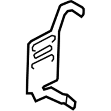 Infiniti 28039-5UV0A Bracket-Radio Mounting,LH 28039-5UV0A Infiniti Bracket-Radio Mounting,LH Illustration 1 of 1