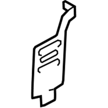 28038-5UV0A Infiniti Bracket-Radio Mounting,RH Illustration 1 of 1