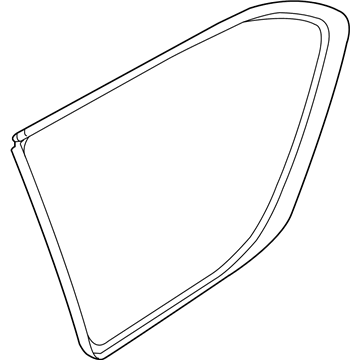 Infiniti 83300-1A60A Glass Assy-Side Window,RH 83300-1A60A Infiniti Glass Assy-Side Window,RH Illustration 1 of 1