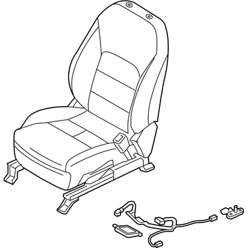 Infiniti 87000-5NB0A Seat Assembly-Front, RH 87000-5NB0A Infiniti Seat Assembly-Front, RH Illustration 1 of 1