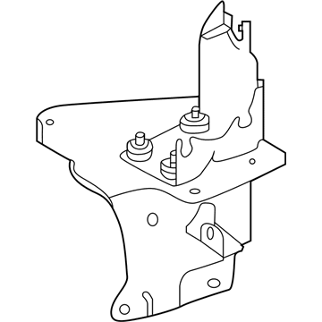 47840-5NA1A Infiniti Bracket-ACTUATOR, ANTISKID Illustration 1 of 1