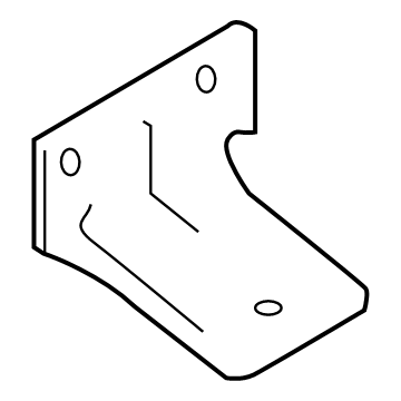 80986-5NA0A Infiniti Bracket-Door Armrest,Front Illustration 1 of 1