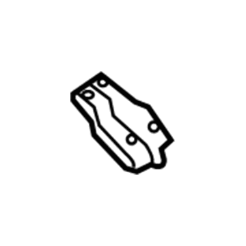 Infiniti 76892-9NP3A Bracket-Sun Roof 76892-9NP3A Infiniti Bracket-Sun Roof Illustration 1 of 1