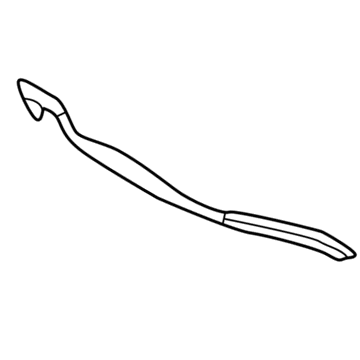 Infiniti 63132-5NA0A Baffle Plate-Front Fender,RH 63132-5NA0A Infiniti Baffle Plate-Front Fender,RH Illustration 1 of 1