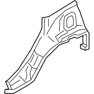 Infiniti G6710-5NAMA Wheel HSE REARH G6710-5NAMA Infiniti Wheel HSE REARH Illustration 1 of 1