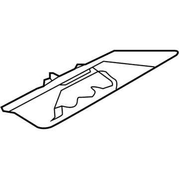 82914-5DA0B Infiniti Finisher-Rear Door Center,RH Illustration 1 of 1