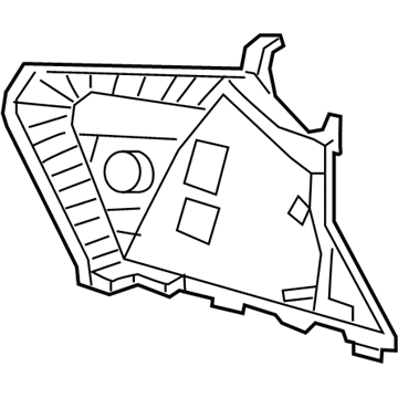84940-5NA0A Infiniti Finisher-Luggage Side,Upper RH Illustration 1 of 1