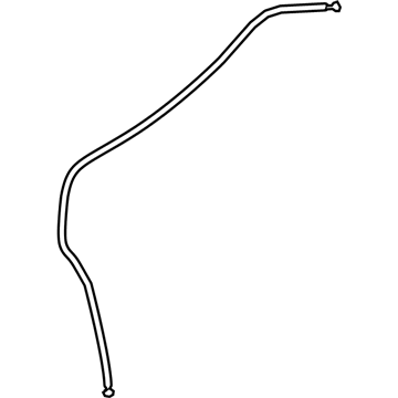 88925-5NB0A Infiniti Cable Complete-Rear Seat Control,LH Illustration 1 of 1