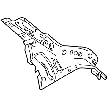 G6630-5DAMB Infiniti Pillar Rear Inner R Illustration 1 of 1