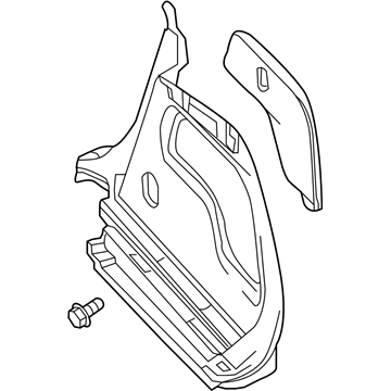 84950-HW20B Infiniti Finisher-Luggage Side,Lower RH Illustration 1 of 1