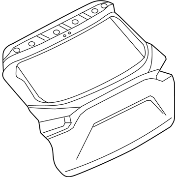 Infiniti KMA00-5NAMA Back Door KMA00-5NAMA Infiniti Back Door Illustration 1 of 1