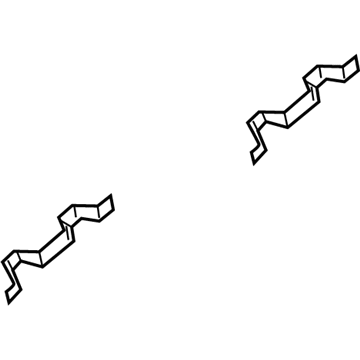 Infiniti G63A2-5NAMA Bracket-Side Rail Inner,RH G63A2-5NAMA Infiniti Bracket-Side Rail Inner,RH Illustration 1 of 1