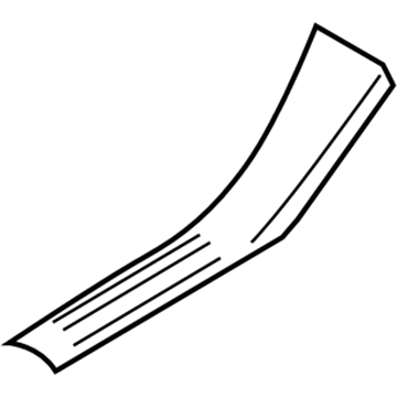 G6953-6JB1A Infiniti RETAINER WEATHERSTRIP Rear LH Illustration 1 of 1