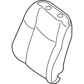 87600-9NS1B Infiniti Front Seat Back Assembly Illustration 1 of 1