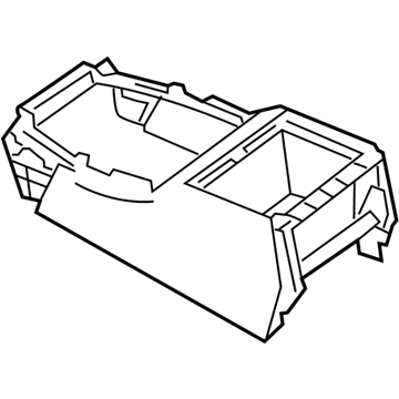 Infiniti 96948-1LA0C Box Assy-Console,Front Floor