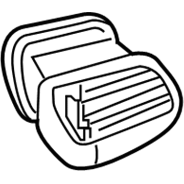 68760-5DF0B Infiniti Ventilator Assy-Side,RH Illustration 1 of 1