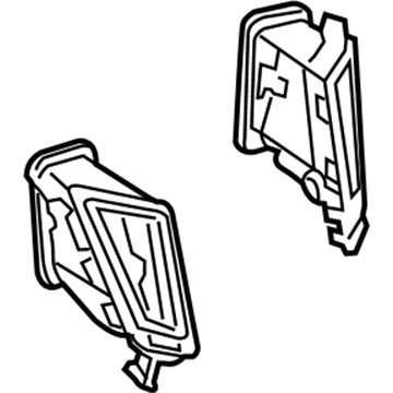 68750-4GA5A Infiniti VENTILATOR Assembly - Side, Assist Illustration 1 of 1