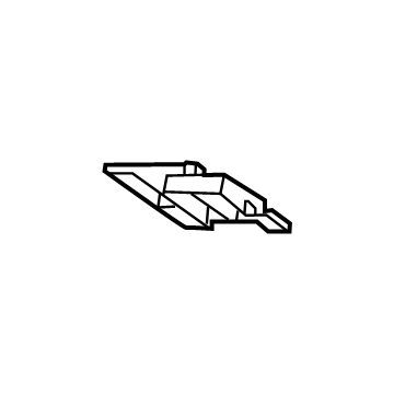 Infiniti 28452-5NA3B Electric Unit Bracket 28452-5NA3B Infiniti Electric Unit Bracket Illustration 1 of 1