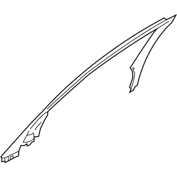 Infiniti 80293-6HE0A Cover Front Door Corner Inner LH 80293-6HE0A Infiniti Cover Front Door Corner Inner LH Illustration 1 of 1