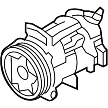 92600-4GC1A Infiniti Compressor-Air Conditioner Illustration 1 of 1