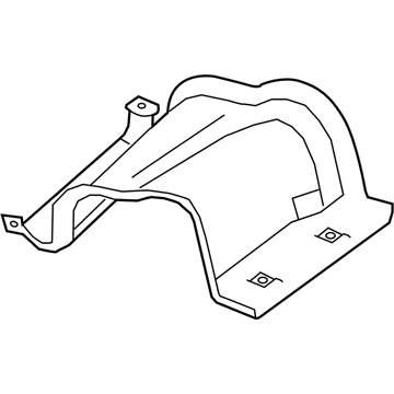 Infiniti 17285-5NA0A Protector-Fuel Tank 17285-5NA0A Infiniti Protector-Fuel Tank Illustration 1 of 1