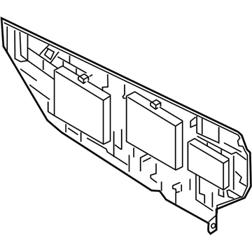 Infiniti 96906-5NA0A FINISHER-Console,RH 96906-5NA0A Infiniti FINISHER-Console,RH Illustration 1 of 1
