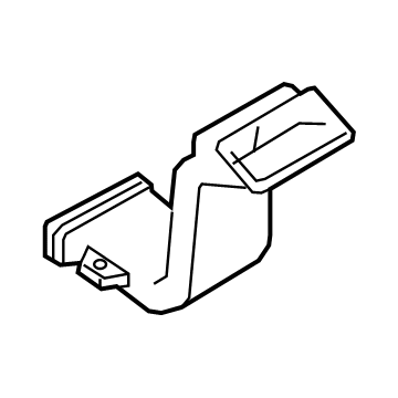 Infiniti 27932-5NA0A Duct-Floor,Rear Air Conditioner 27932-5NA0A Infiniti Duct-Floor,Rear Air Conditioner Illustration 1 of 1