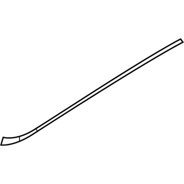 G6812-1A60A Infiniti MOULDING-Drip,RH Illustration 1 of 1