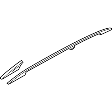 G3821-1A60B Infiniti FINISHER Assembly - Roof Side, LH Illustration 1 of 1