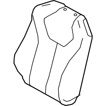 2021 Infiniti Q60 Seat Cover - 87670-5DV0B