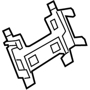 28055-6JL0A Infiniti BRACKET-AUDIO Illustration 1 of 1