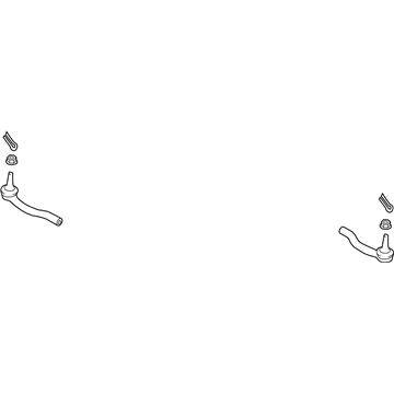 2024 Infiniti Q50 Tie Rod End - D8640-6HL0A