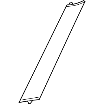 Infiniti 76837-6JR0A Front Pillar Finisher Left Hand 76837-6JR0A Infiniti Front Pillar Finisher Left Hand Illustration 1 of 1