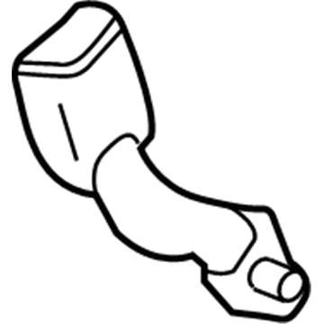 88852-6JL0A Infiniti BELT ASSY-BUCKLE,REAR SEAT Illustration 1 of 1