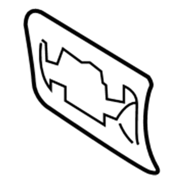 Infiniti 80654-9FU0A Gasket-Outside Handle,Front Door 80654-9FU0A Infiniti Gasket-Outside Handle,Front Door Illustration 1 of 1