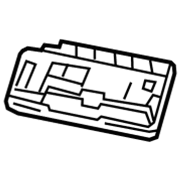 26468-3GH0A Infiniti Bracket Personal Lamp, LH Illustration 1 of 1