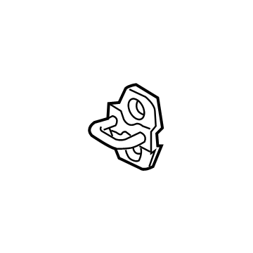 Infiniti 80570-6RR0A Striker Assy-Front Door Lock 80570-6RR0A Infiniti Striker Assy-Front Door Lock Illustration 1 of 1