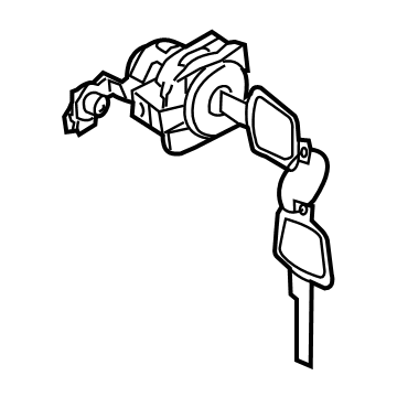 2024 Infiniti QX60 Door Lock Cylinder - H0601-6RA0B