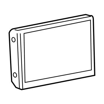 28091-6HL0A Infiniti Display Unit-Av Illustration 1 of 1
