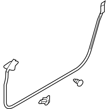 Infiniti Q60 Door Seal - 80831-5CA0B