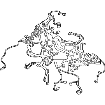 24011-5VG3A Infiniti Harness-Engine, Sub Illustration 1 of 1