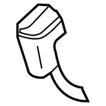 88842-6JS0B Infiniti Belt Assy-Buckle,Rear Seat Illustration 1 of 1